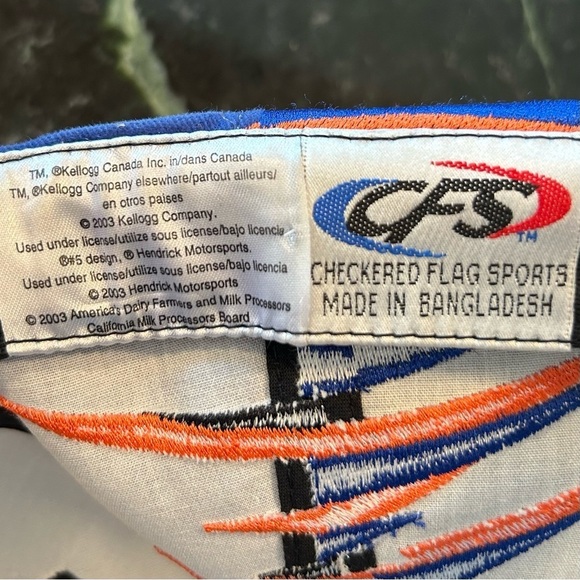 Vintage 2003 Nascar Kellogg's Racing Terry LaBonte Hat Cap Blue OSFM - Picture 14 of 14